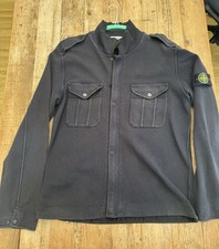 Stone Island Zipped Overshirt XXL Navy