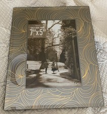 Next Gold Swirl Glass Mirrored