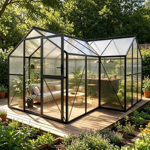12x12ft shape polycarbonate - 12x12ft,