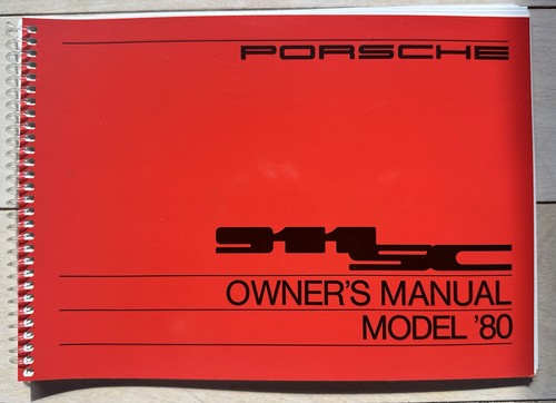 1980 porsche 911 owners - sc,