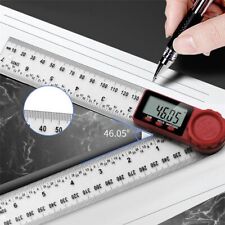 Folding Digital LCD Angle Finder Ruler 360° Protractor Measure Meter 200MM/300MM