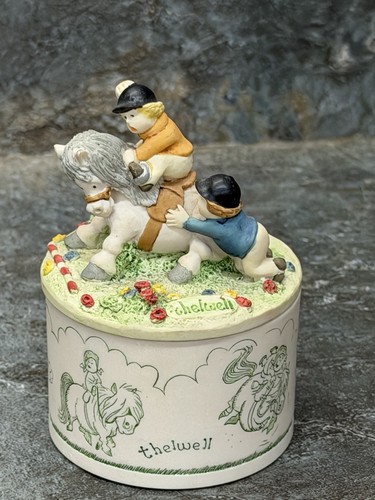 Vintage thelwell pony trinket - vintage,