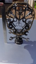 Scrap Art Skull Nuts&Bolts