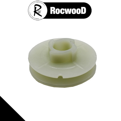 Recoil rope rotor - rotor, pulley