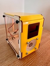 Yellow Raspberry Pi 4/5 Tower