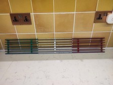 FIAT X1/9 X19 REAR GRILLE GRILL GOOD SOLID CONDITION ITALIAN FLAG COLOUR ITALY