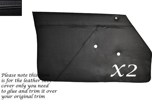 Black stitch front door - stitch,