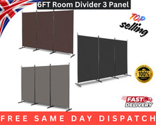 6FT Room Divider 3 Panel