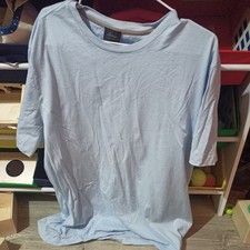 Brioni T Shirt Baby Blue 3XL