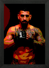 UFC Fighter Portrait Framed