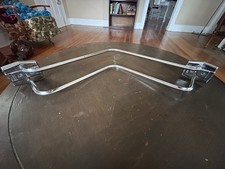Vintage Chrome Double Corner