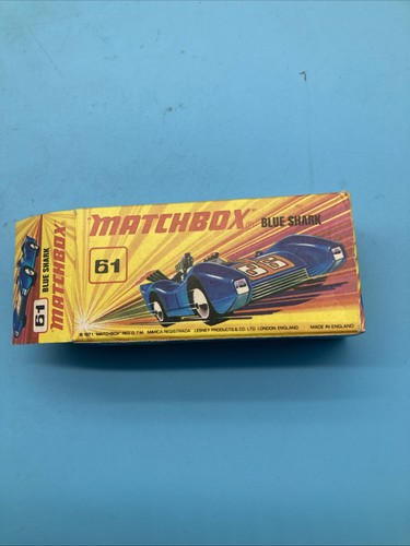 Matchbox blue shark - matchbox,