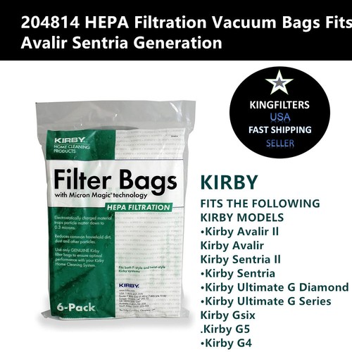 Kirby 204814 hepa filtration - 6,