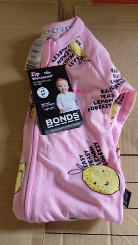 Bonds pink easy peasy - "easy, lemon