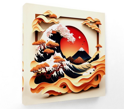 Asian japanese wave - asian,