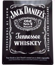Jack Daniels Metal Sign Deluxe