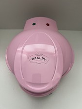 Global Gizmos 35570 1000w Electric Non Stick Waffle Maker - Pink