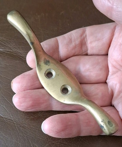 Vintage large solid brass - solid,