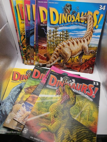 Orbis dinosaurs magazines - orbis,