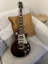 2014 Epiphone florentine Les Paul Wine Red with trem and pickup upgrades 