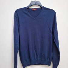 mens merino wool jumper V-Neck