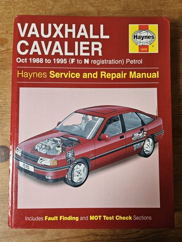 Haynes vauxhall cavalier - vauxhall,