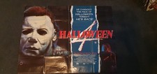 HALLOWEEN 4 Quad poster. Michael Myers. John Carpenter. Horror Cinima Movie