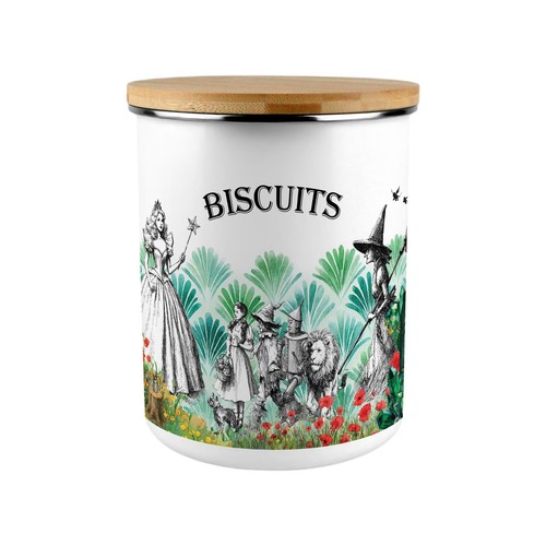 Wizard biscuit tin - wizard,