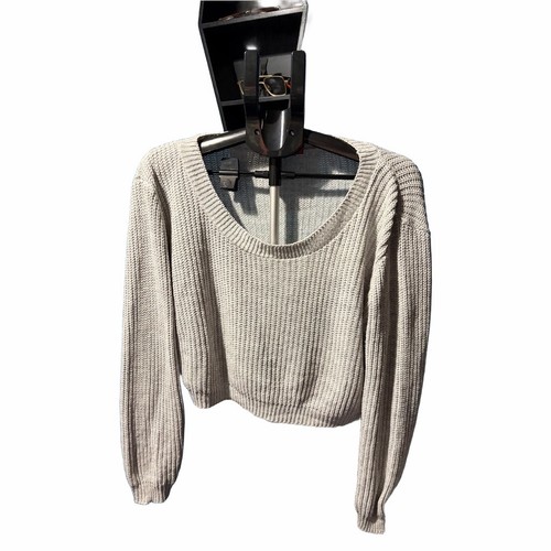 Women light grey cropped - light,