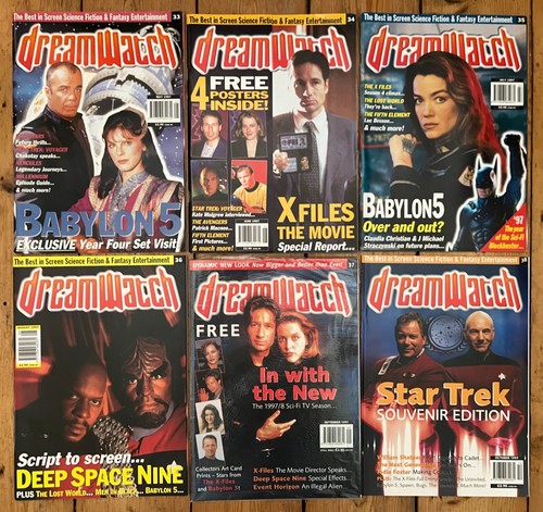 Dreamwatch magazine issues 33 - magazine,