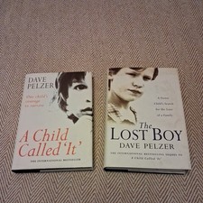 True Story x2 Dave Pelzer Books A Child Called It & The Lost Boy Hardback