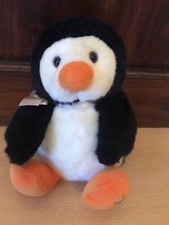 Russ Berrie Shining Stars Penguin Soft Plush Toy 8”