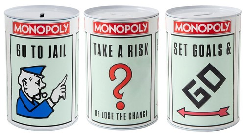 Monopoly kids money piggy bank - monopoly,