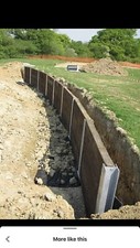 SLEEPER RETAINER WALL POSTS -