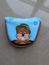 ODYSSEY Gopher Golf Putter Headcover, Mallet Style, Universal, Good Condition