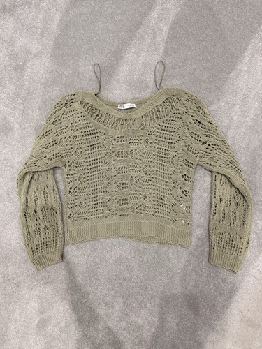 Zara olive green jumper - zara,