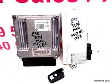 BMW Bosch ECU M47 Engine DME & CAS Set 7799855 0281012754 E90 E91 320d