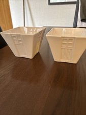 Belleek Living Votive Holders Set of 2
