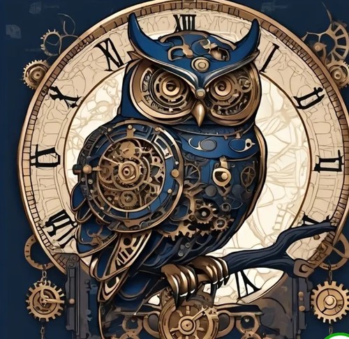 Diamond art kit owl and - owl,