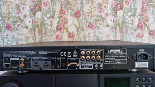 Oppo blue ray player bdp - ray,