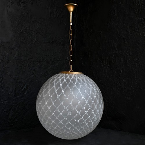 Huge mid century sphere - sphere, light