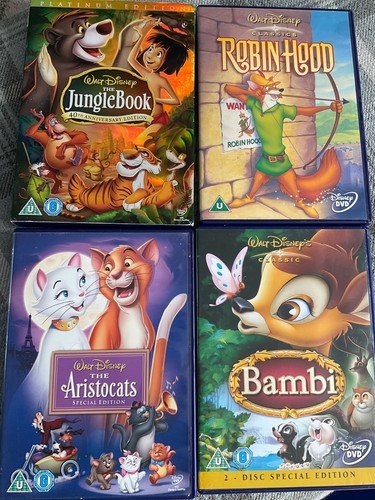 Walt disney dvd bundle 4 - bundle,
