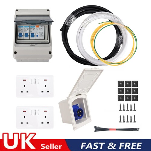 240v mains electric - hook, up