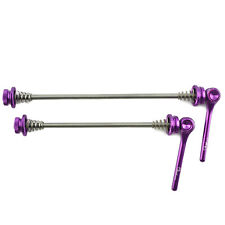 OMNI Racer WORLDS LIGHTEST RaceLite Titanium Alloy Road Wheel Skewers 46g PURPLE