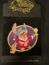 DISNEY AUCTIONS -  STITCH AT BEDTIME READY FOR BED PIN LE 1000 BRAND NEW IN BAG