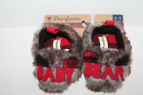 Dearfoams baby bear faux - faux, fur