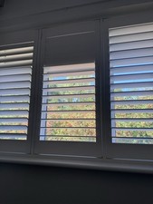 Hillary's Wooden Plantaion Shutter Blind - white