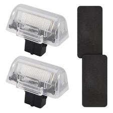2X LED Licence Number Plate