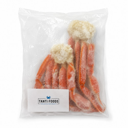 Cooked snow crab leg - crab,