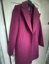 Dept19 Purple Coat Jacket New